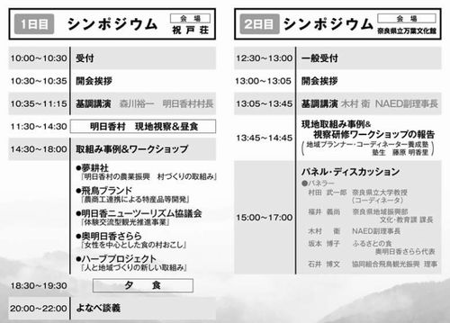 スケジュール